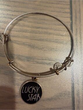 Lucky Star Alex and Ani Charm Bangle Bracelet -